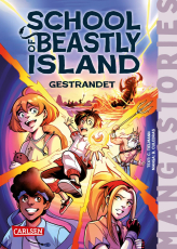 School of Beastly Island Band 1 - Gestrandet - Manga-Stories - Spannende Kinder-Romane mit Manga-Illustrationen