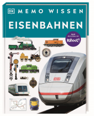 memo Wissen. Eisenbahnen - Dampfloks, Luxuszüge, ICE: Kompetentes Sachwissen und kahoot-Quizfragen. Für Kinder ab 8 Jahren