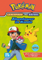 Pokémon Lesebuch: Abenteuer in Kanto - Lesespaß und Rätsel