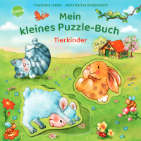 Mein kleines Puzzle-Buch. Tierkinder - Pappbilderbuch mit drei großen Puzzleteilen