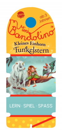 Mini Bandolino. Kleines Einhorn Funkelstern - Lernspiel mit Lösungskontrolle für Kinder ab 3 Jahren