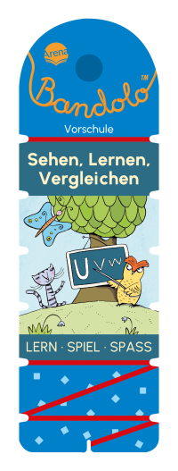 Bandolo. Sehen, Lernen, Vergleichen - Lernspiel mit Lösungskontrolle für Kinder ab 5 Jahren