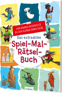 Das extradicke Spiel-Mal-Rätsel-Buch - Vom Räuber Hotzenplotz bis zum kleinen Raben Socke