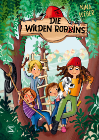 Die wilden Robbins (Band 1) - Lustig-freche Abenteuergeschichte mit Illustrationen | zwei Kinderbanden lassen es krachen | Dirt Bike Ritter gegen moderne Robin Hoods | Ein Buch für die ganze Familie