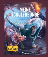 Meine Schulfreunde (Dinosaurier) - Freundebuch für die Grundschule - Geschenk zum Schulstart und für die Schultüte