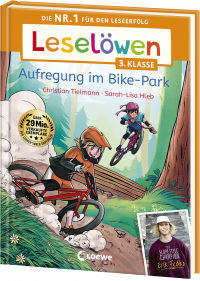 Leselöwen 3. Klasse - Aufregung im Bike-Park - Lesespaß mit Super-Biker Erik Fedko - Die Nr. 1 für den Leseerfolg - Mit Leselernschrift ABeZeh