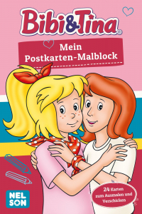 Bibi und Tina: Mein Postkarten-Malblock - Kinderbeschäftigung ab 4 Jahren