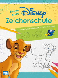 Disney Kreative Beschäftigung: Meine erste Zeichenschule - Schritt-für-Schritt-Anleitungen für mehr als 20 Tiere