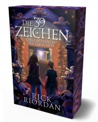 Die 39 Zeichen Band 1: Das Labyrinth der Knochen - Ein spannendes Abenteuer des Bestseller - Autors Rick Riordan - farbiger Buchschnitt in limitierter Auflage